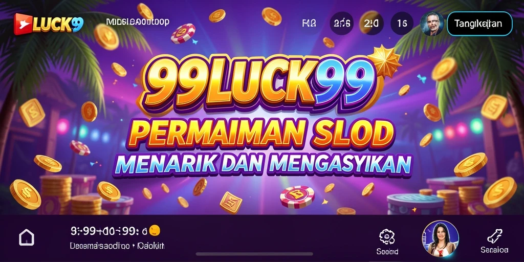 Tampilan gameplay Slot yang seru dan menarik di 99LUCK99.