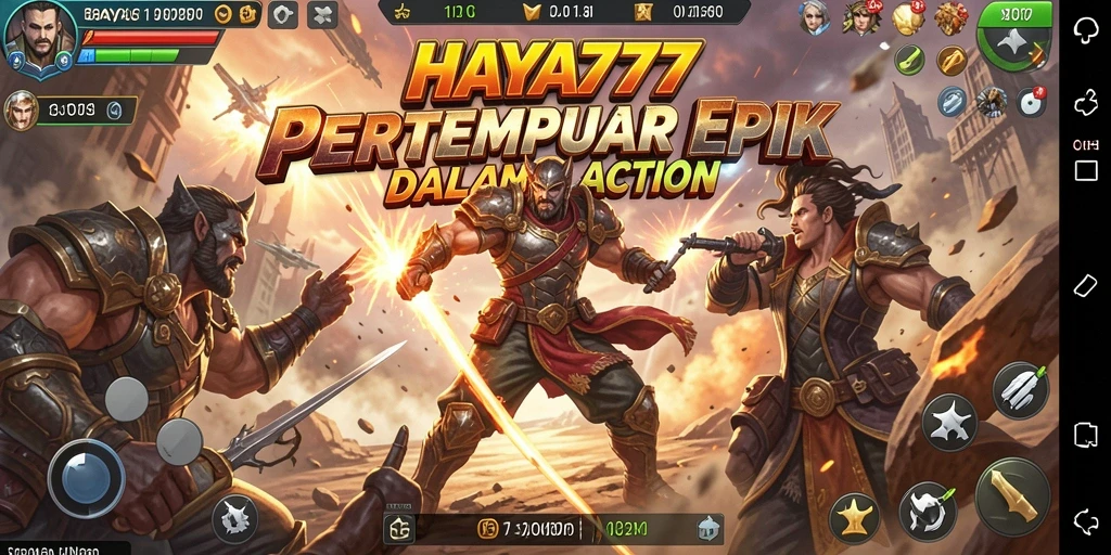 Tangkapan layar HAYA777 menampilkan pertempuran mendebarkan dengan efek visual yang menakjubkan.