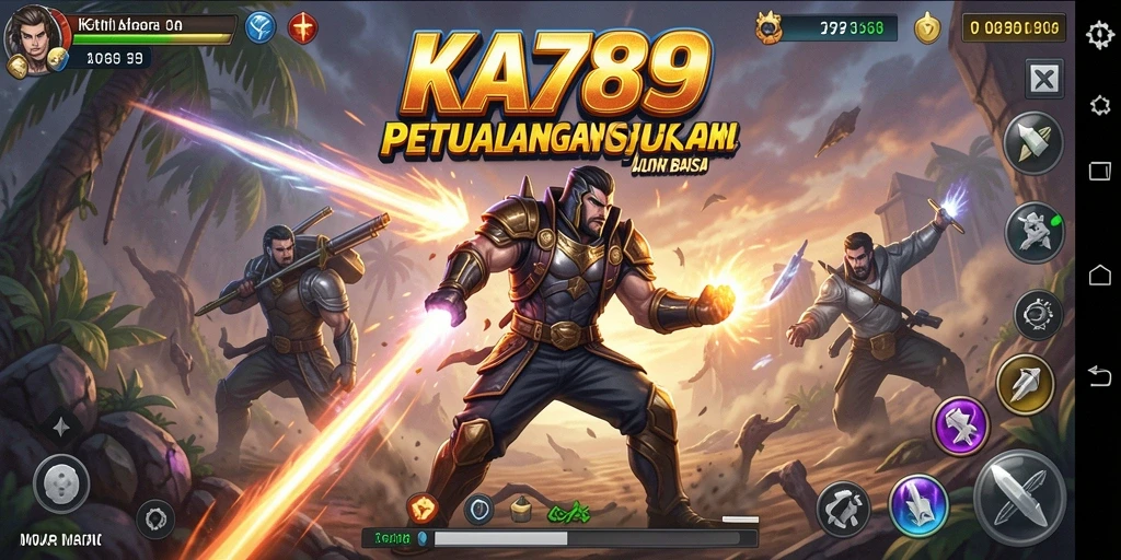 Screenshot KA789 menampilkan action gameplay yang seru dan mendebarkan.