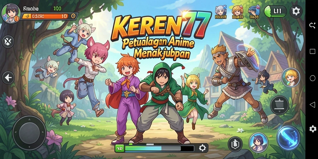 Tampilan gameplay KEREN77 yang menarik dan penuh aksi.