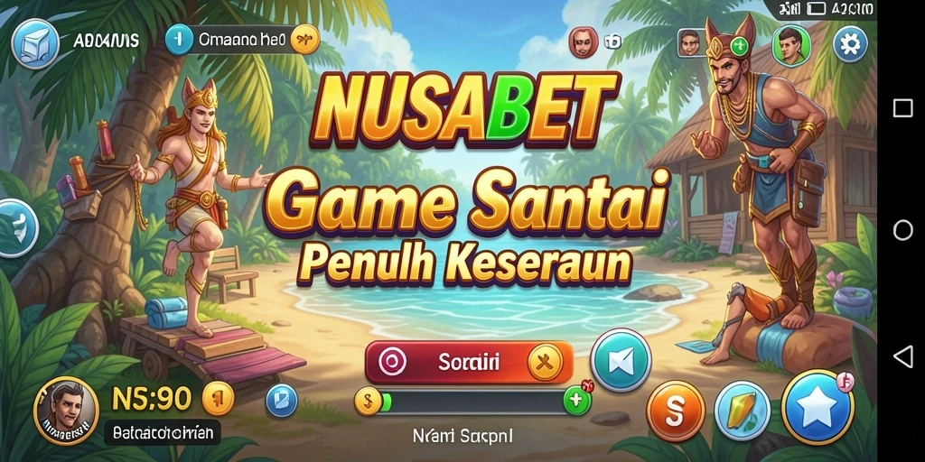 Tampilan menarik dari gameplay NUSABET yang menyenangkan dan menghibur.