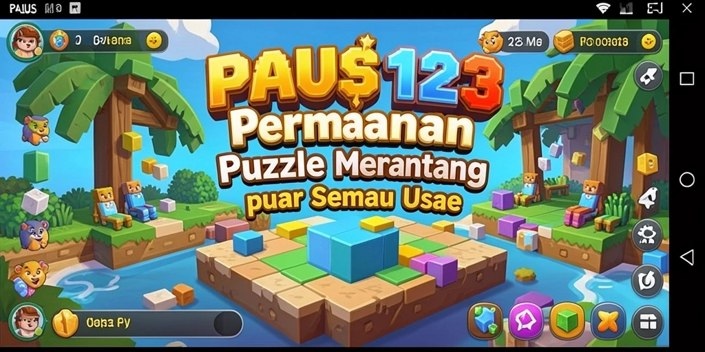 Tampilan gameplay PAUS123 yang seru dan menantang untuk semua pemain.