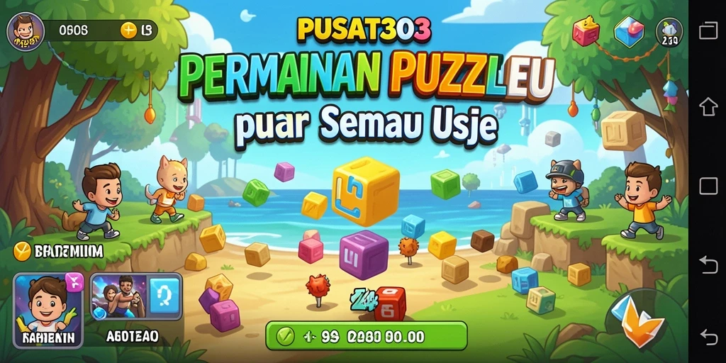 Tampilan gameplay PUSAT303 dengan teka-teki menarik dan interaksi yang seru.