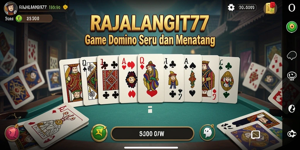 Tampilan gameplay seru di RAJALANGIT77 dengan pemain aktif.