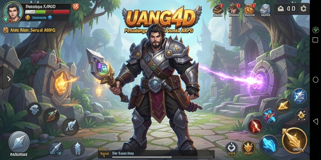 Gameplay seru <strong>UANG4D</strong> dengan aksi pertarungan yang mendebarkan.